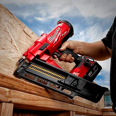 Milwaukee cordless roofing nailer sale