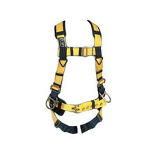 Load image into Gallery viewer, Delta Iron Worker&#39;s Harness with Pass Thru Buckle Leg Straps, Back D-Ring - All Sizes
