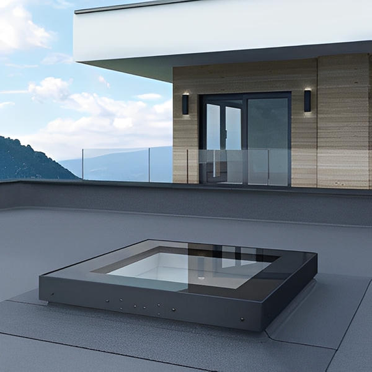 PDX G53 Fixed Deck-Mounted Triple Glazed Thermo Skylight - All Sizes