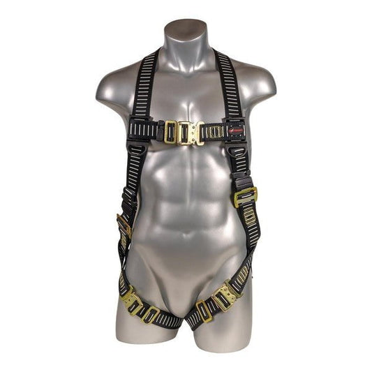 Kapture 5 Point Element Full Body Harness - Welding Series - Dorsal D-Ring - QC Chest & Legs - All Sizes