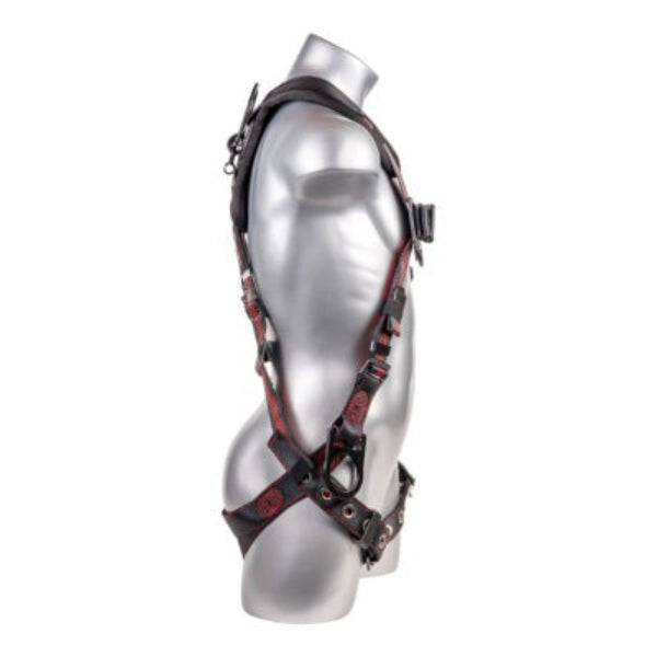 Kapture 5 Point Elite+ Full Body Harness - 3 D-Rings - QC Chest - Tongue Buckle Legs & Shoulder Pads