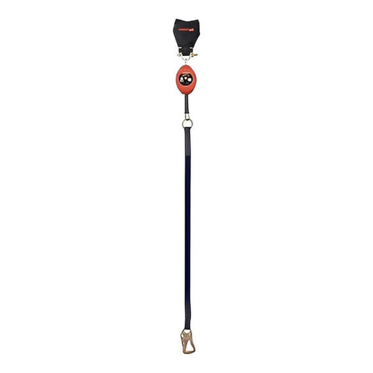 Brute Backer Self Retracting Lifeline - Leading Edge - Tie Back Webbing (Rebar Hook) - 8.5ft