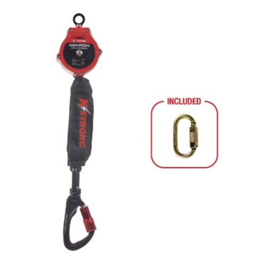 Micron Self Retracting Lifeline (Aluminum Carabiner) - 6ft