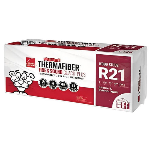Owens Corning R21 Thermafiber Fire and Sound Guard Plus - All Sizes