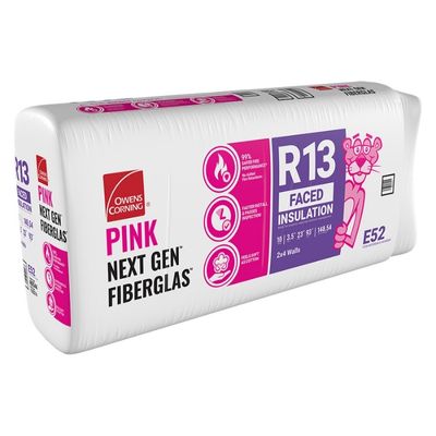 Owens Corning R 13 Kraft Faced Fiberglass Insulation Batts Shop Now