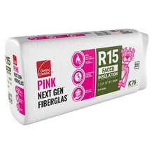 Load image into Gallery viewer, Owens Corning R-15 Kraft Faced Fiberglass Insulation Batts (All Sizes)
