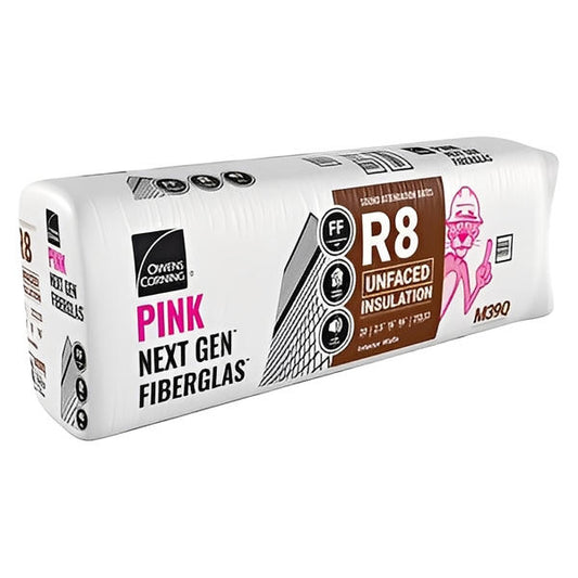 Owens Corning R-8 Sound Attenuation Unfaced Fiberglass Insulation Batt (All Sizes)