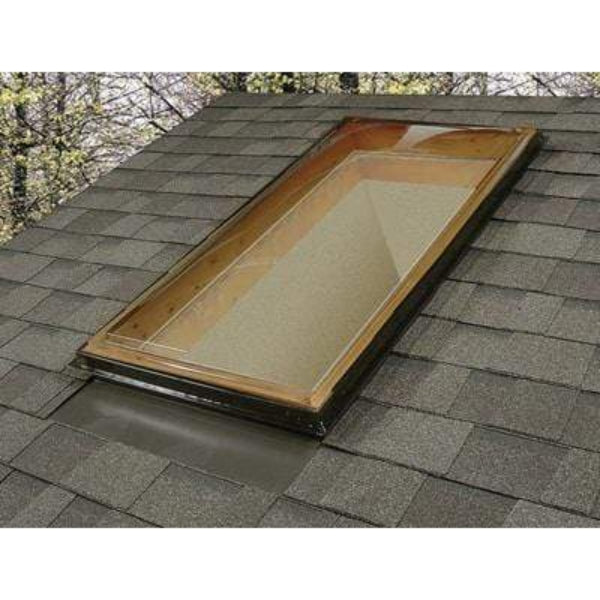 Fixed Curb Mount Fixed Polycarbonate Skylight - Bronze/Clear Skylight