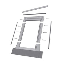 Load image into Gallery viewer, Fakro Aluminum High-Profile Tile Roof Flashing Kit for Egress Roof Window
