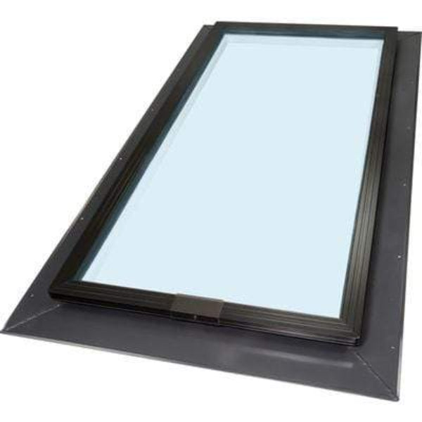 Fixed Self Flashing Tempered Skylight - Clear Glass Skylight