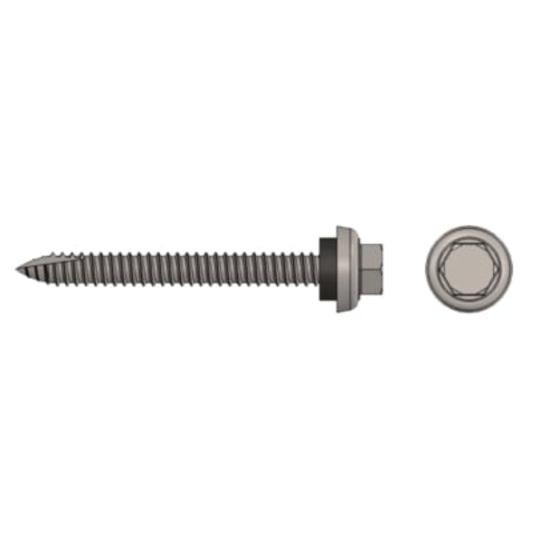 ¼-14 2.5 In Wood Screw - Box of 250