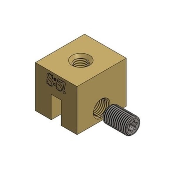 S-5-B Brass Metal Roof Mini Clamps
