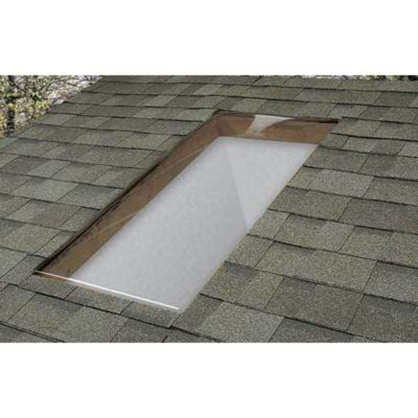 Fixed Self Flashing Impact Polycarbonate Skylight - Bronze/Clear Skylight