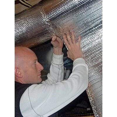 48in.Double Reflective Radiant Barrier Insulation Aluminum Foil Roll,S