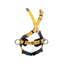 Load image into Gallery viewer, Cross Over Construction Climbing Harnesses, Back, Front &amp; Side D-Rings- All Sizes
