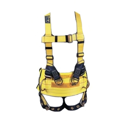 Delta Derrick Harness, Back/Lifting D-Rings, Tongue Buckle Leg Straps - All Sizes