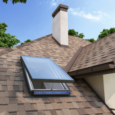 PDS G53 Deck-Mounted Triple Glazed Solar Venting Thermo Skylight - All Sizes