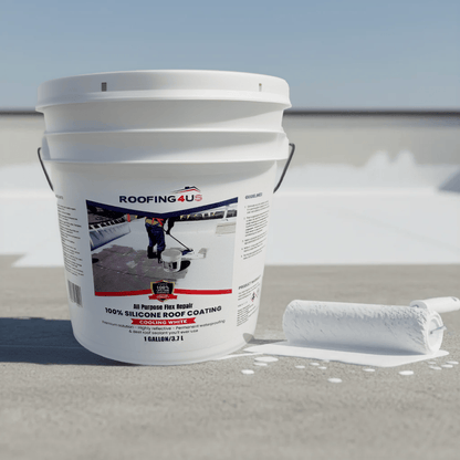 All Purpose Flex Repair 100% Silicone Roof Sealant - 1 Gallon