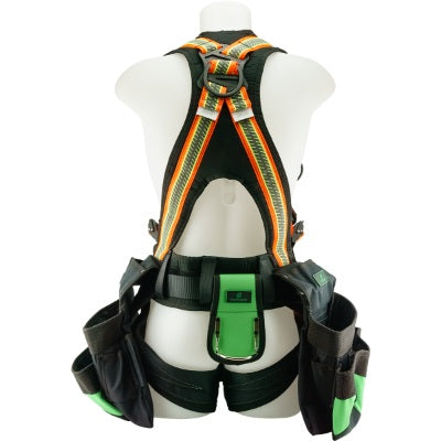 Primegrip Juggernaut TRU-VIS Utility Harness with Bags - All Sizes
