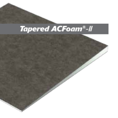 Atlas ACFoam-II - Tapered GRF R-4.3 Fiber Felt Faced 2 Sides Polyiso Roof Ins Board - All Sizes