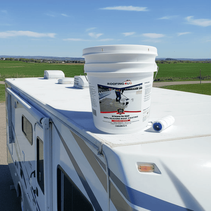 All Purpose Flex Repair 100% Silicone Roof Sealant - 1 Gallon