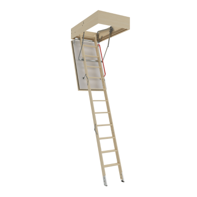 LWF60 Fire Rated Insulated Wood Attic Ladder - All Sizes