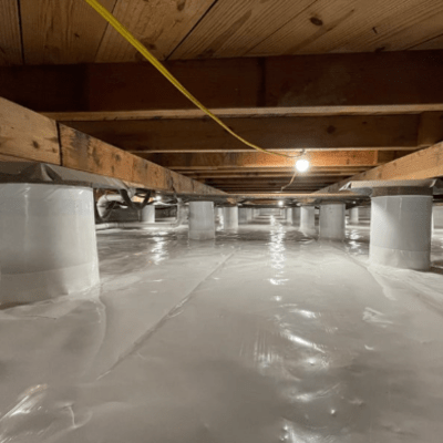 StegoCrawl Wrap 10-Mil Crawl Space Vapor Retarder - White - All Sizes