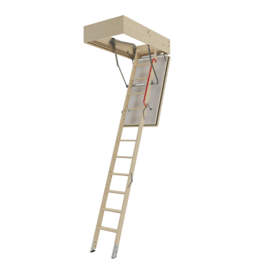 LWF60 Fire Rated Insulated Wood Attic Ladder - All Sizes