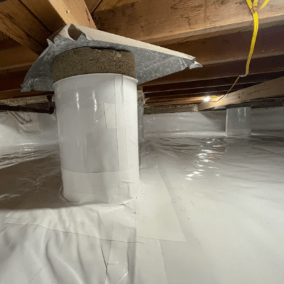 StegoCrawl Wrap 10-Mil Crawl Space Vapor Retarder - White - All Sizes