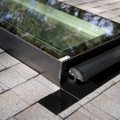 PDS G53 Deck-Mounted Triple Glazed Solar Venting Thermo Skylight - All Sizes