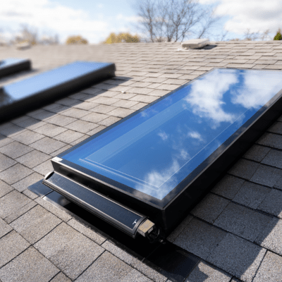 PDS G53 Deck-Mounted Triple Glazed Solar Venting Thermo Skylight - All Sizes