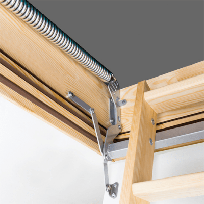 LWF60 Fire Rated Insulated Wood Attic Ladder - All Sizes