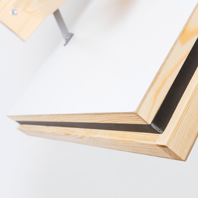 LWF60 Fire Rated Insulated Wood Attic Ladder - All Sizes