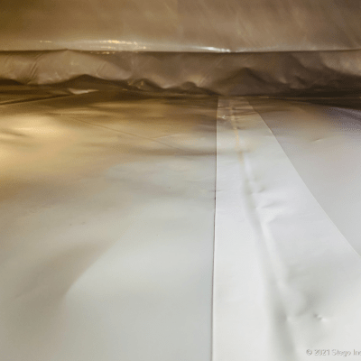 StegoCrawl Wrap 10-Mil Crawl Space Vapor Retarder - White - All Sizes