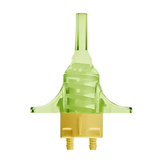 Caulking Nozzle, Yellow Back- Low Output, 2 LB/MIN