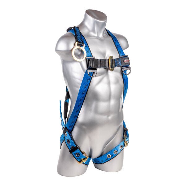 Kapture 3 Point Essential Full Body Harness - Dorsal D-Ring with 18" Ext O-Ring - Tongue Buckle Legs