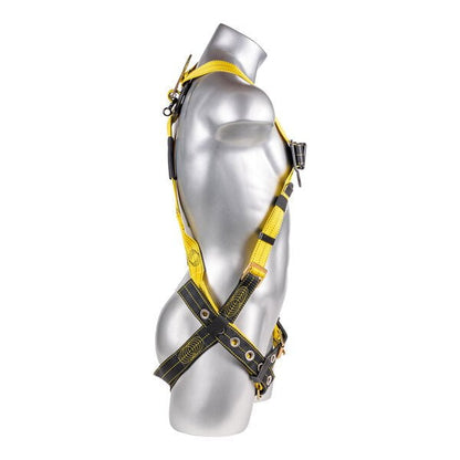 Kapture 5 Point  Element Full Body Harness - 3 D-Rings - QC Chest - Tongue Buckle Legs - Revolta Oil & Water Rep Webbing