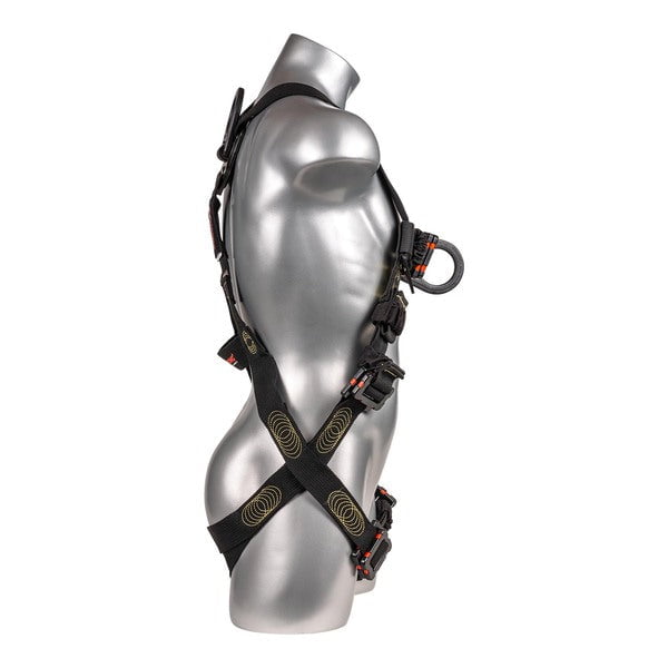 Kapture 5 Point Element Full Body Harness - Arc Flash Rated - 2 D-Rings - Mating Buckle Chest & Legs - All Sizes