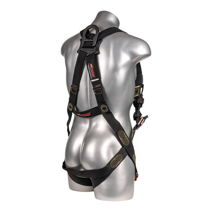 Kapture 5 Point Element Full Body Harness - Arc Flash Rated - 2 D-Rings - Mating Buckle Chest & Legs - All Sizes