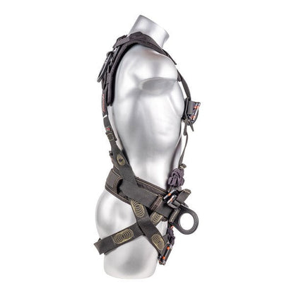 Kapture 5 Point Element Full Body Harness - Arc Flash Rated - 4 D-Rings - Mating Buckle Chest & Legs - Shoulder Pads & Waist Belt
