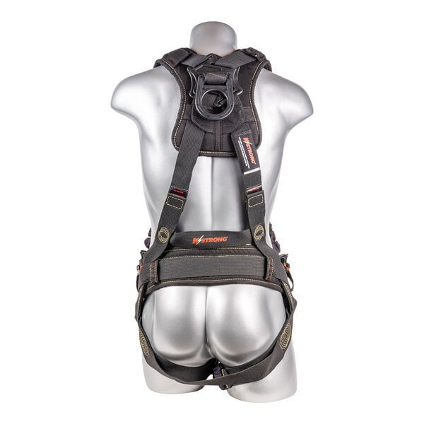 Kapture 5 Point Element Full Body Harness - Arc Flash Rated - 4 D-Rings - Mating Buckle Chest & Legs - Shoulder Pads & Waist Belt
