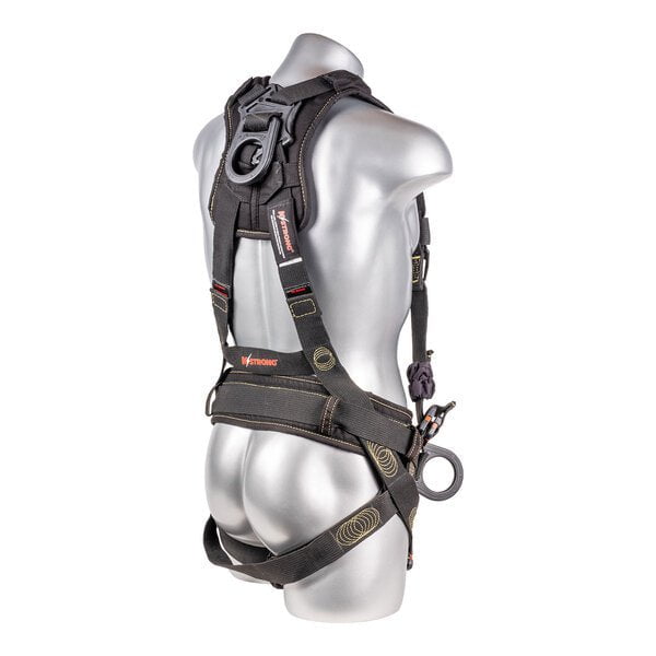 Kapture 5 Point Element Full Body Harness - Arc Flash Rated - 4 D-Rings - Mating Buckle Chest & Legs - Shoulder Pads & Waist Belt