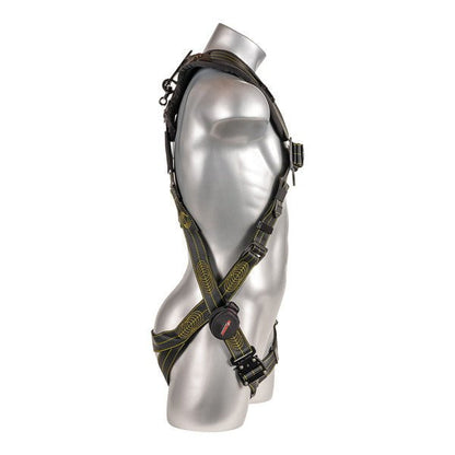 Kapture 5 Point Element Full Body Harness - Dorsal D-Ring - QC Chest & Legs - Shoulder Pads - Revolta Oil & Water Rep Webbing