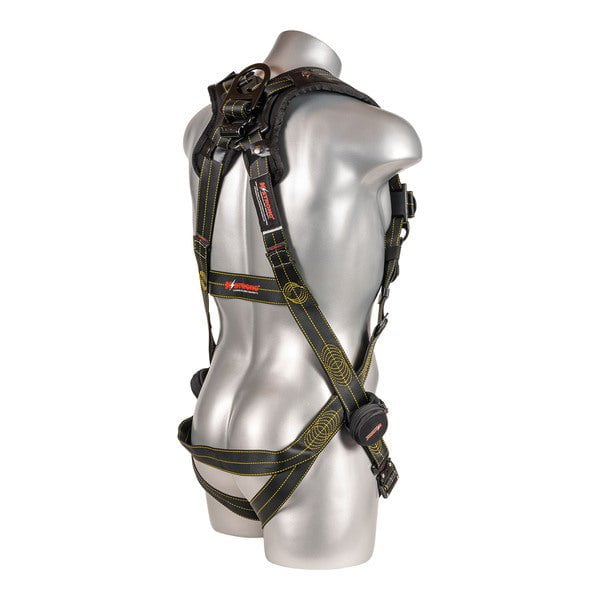 Kapture 5 Point Element Full Body Harness - Dorsal D-Ring - QC Chest & Legs - Shoulder Pads - Revolta Oil & Water Rep Webbing