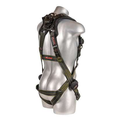 Kapture 5 Point Element Full Body Harness - Dorsal D-Ring - QC Chest & Legs - Shoulder Pads - Revolta Oil & Water Rep Webbing