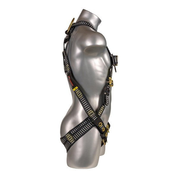 Kapture 5 Point Element Full Body Harness - Welding Series - Dorsal D-Ring - QC Chest - Tongue Buckle Legs - All Sizes
