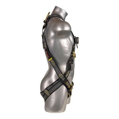 Kapture 5 Point Element Full Body Harness - Welding Series - Dorsal D-Ring - QC Chest - Tongue Buckle Legs - All Sizes