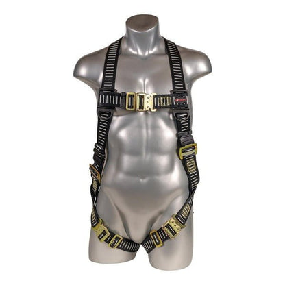 Kapture 5 Point Element Full Body Harness - Welding Series - Dorsal D-Ring - QC Chest & Legs - All Sizes