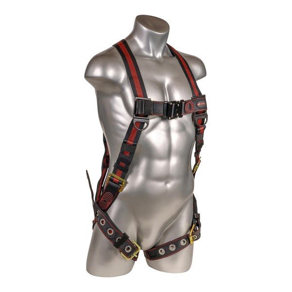Kapture 5 Point Elite Full Body Harness - Dorsal D-Ring - QC Chest - Tongue Buckle Legs