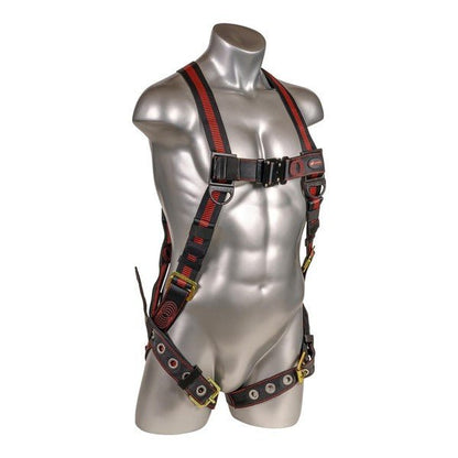 Kapture 5 Point Elite Full Body Harness - Dorsal D-Ring - QC Chest - Tongue Buckle Legs